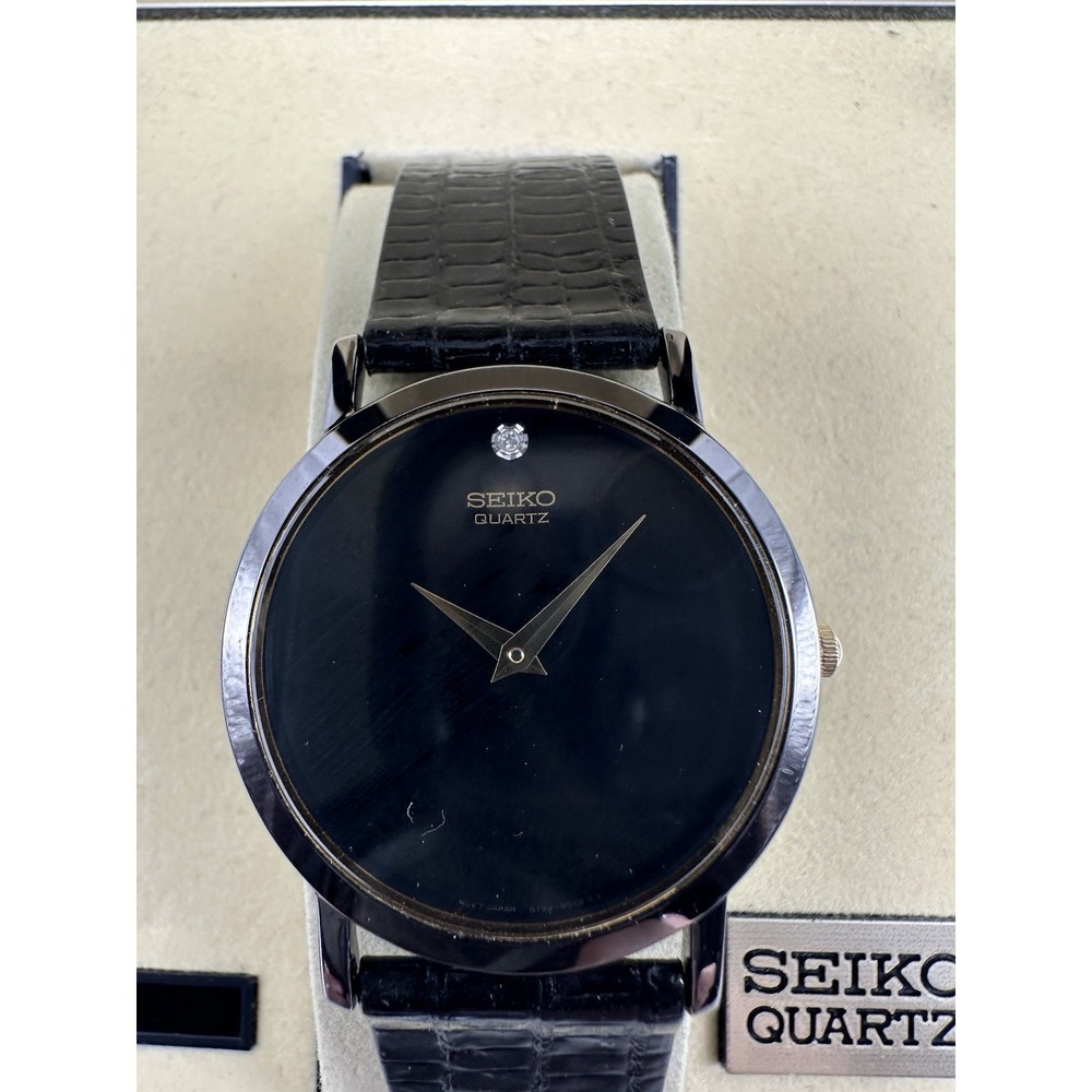 Seiko 5Y94-8029 New Battery Mens Watch 34MM 7.5" U - Picture 3 of 14